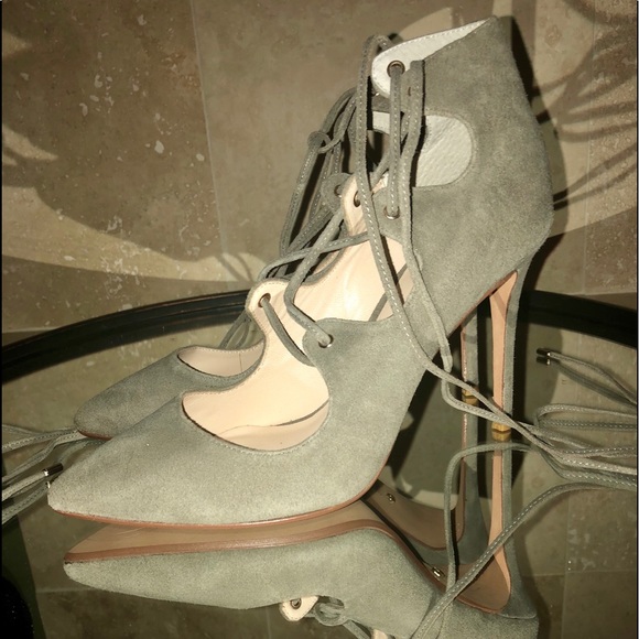 RAYE heels...olive color...adorable - Picture 6 of 6